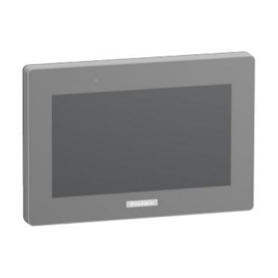 7"W touch panel display 1COM 2Ethernet USB host&device 24VDC