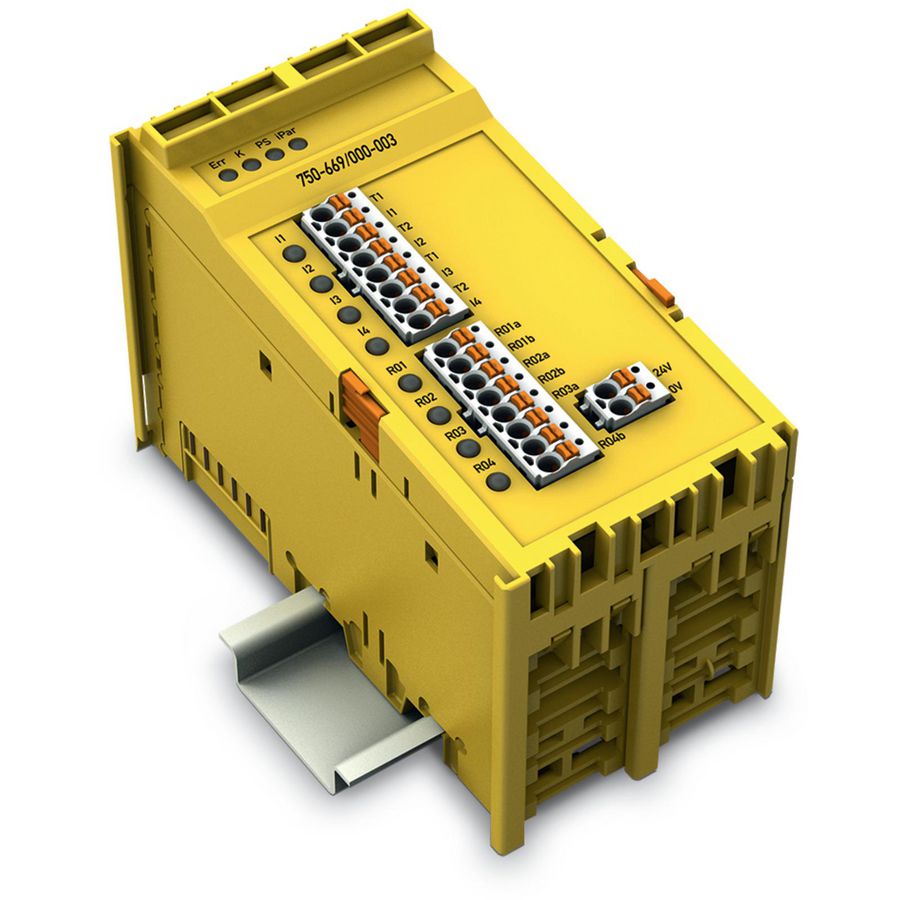 Veilige digitale ingang/relaisuitgang, 4/4 kanalen AC 48 V /