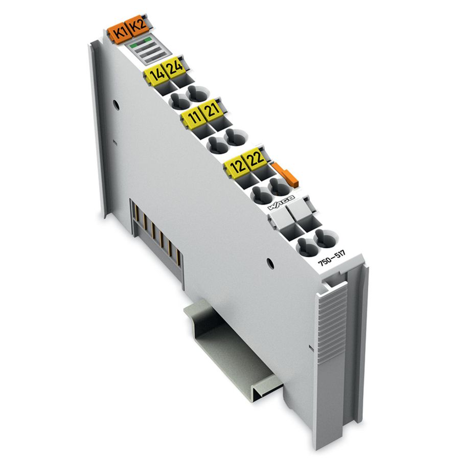2-kanaals relaisuitgang AC 250V 1A lichtgrijs