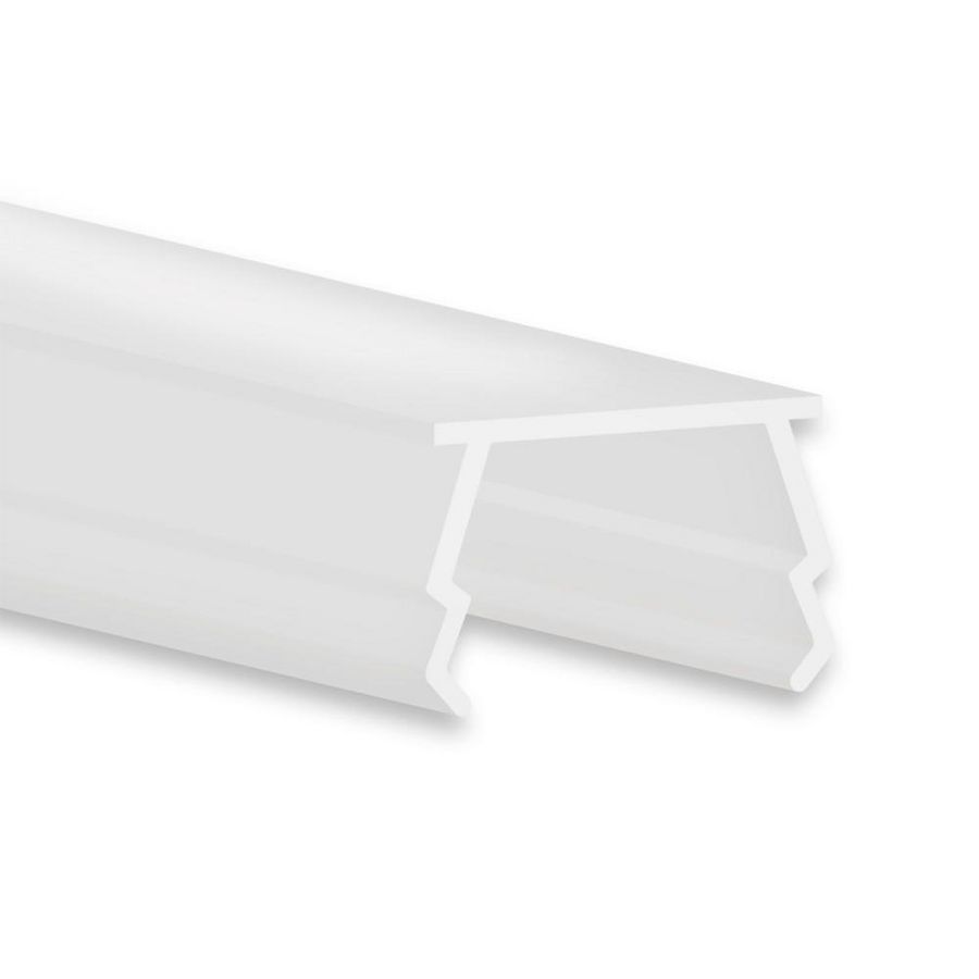 Afdekkap C27n L=2mtr. profiel TBP2/TBP2.1/TBP8 opaal/gesatineerd