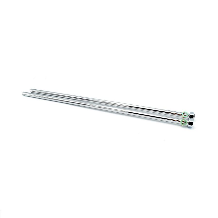 Set a 2st. Aansluitbuis 15mm x 620mm recht spie x moer 1/2