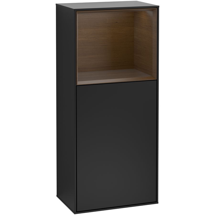 Zijkast Finion 418x936x270mm Black Matt Lacquer G510GNPD