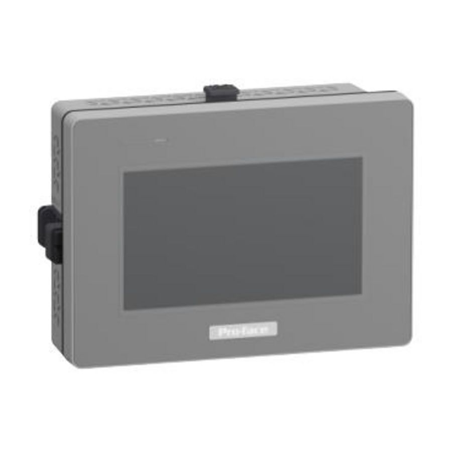 4"W touch panel display 1COM 2Ethernet USB host&device 24VDC