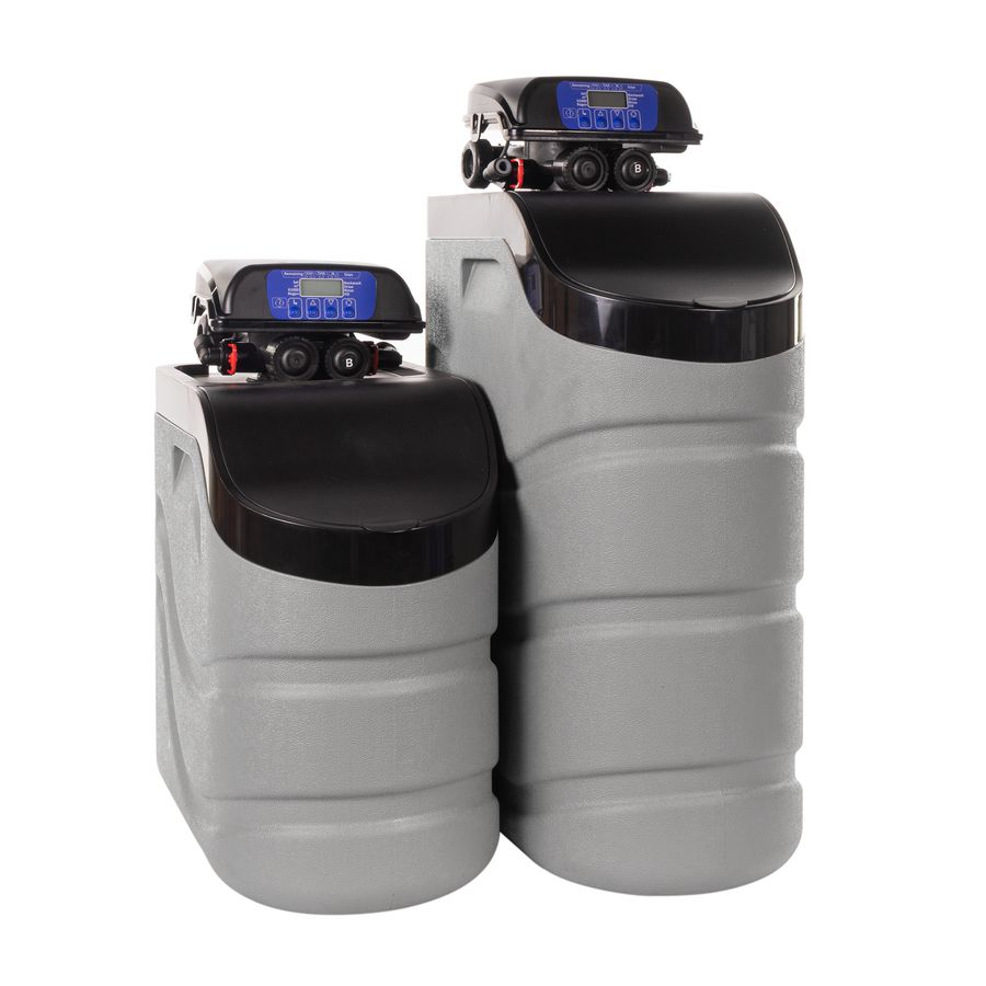 PROMO Waterontharder DE-10 Descale 1000 incl. aansluitset+zout (8x 15kg.) (DSC10-8)
