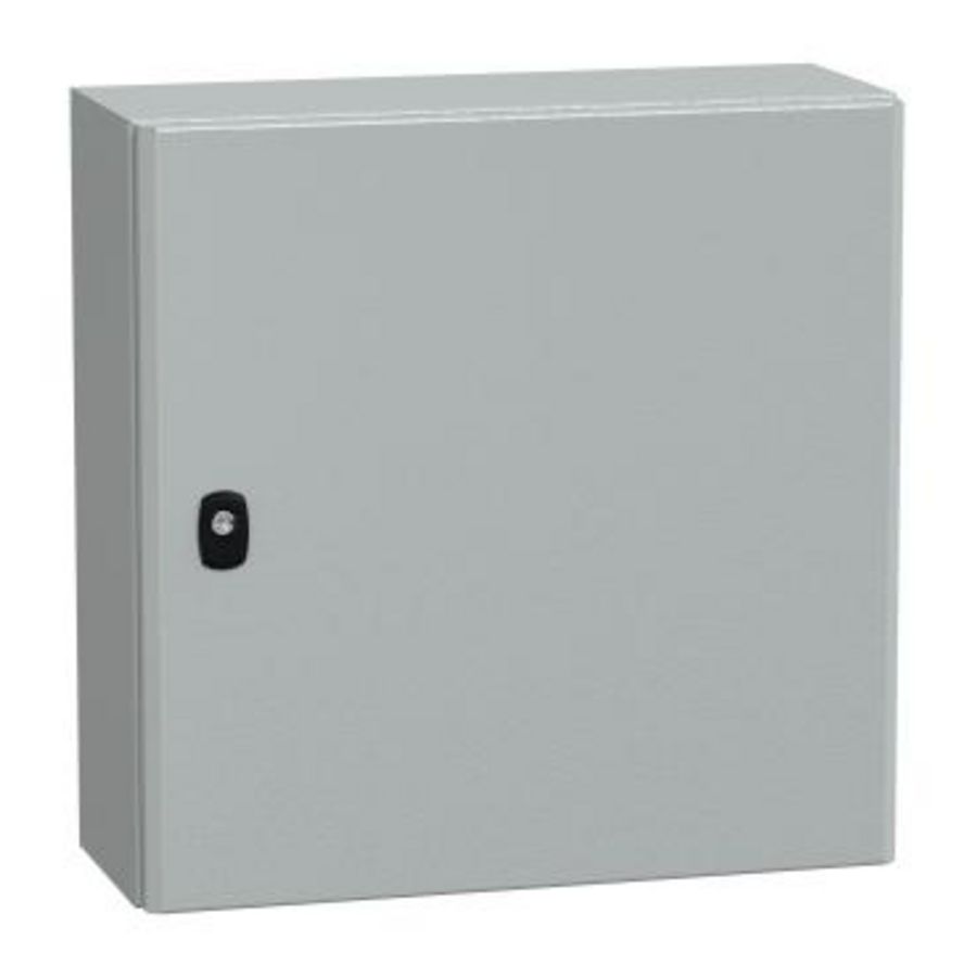Kast Volle deur Montageplaat 500x500x200mm IP66 Spacial S3D