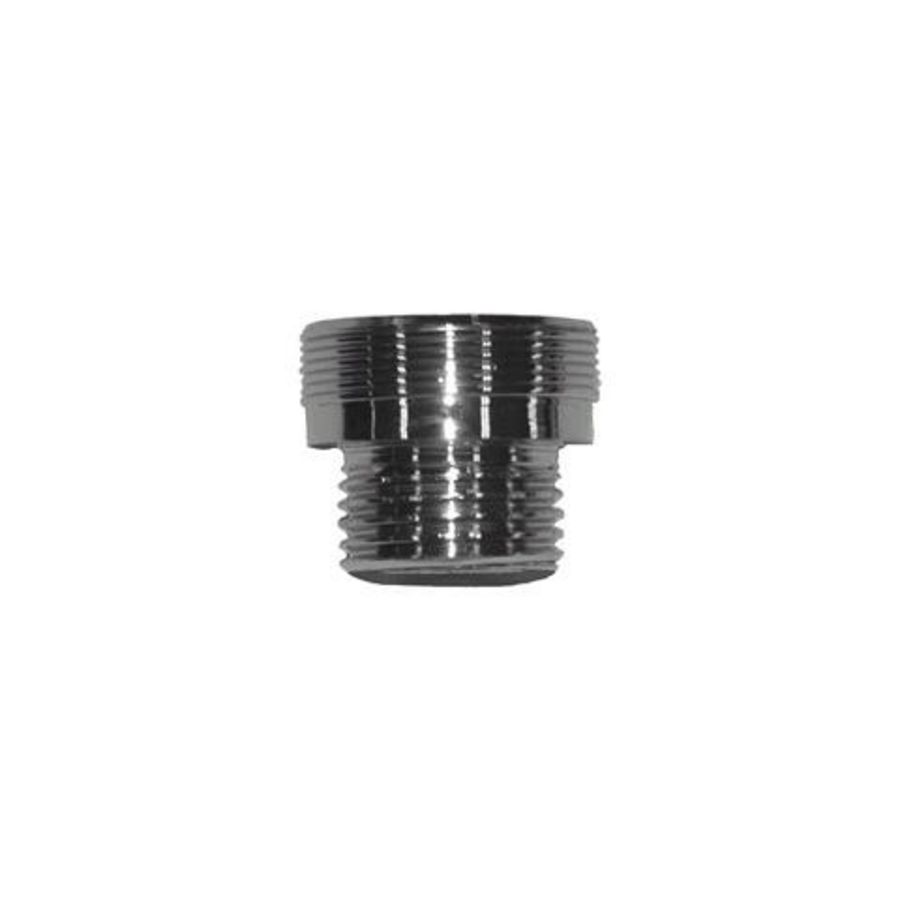 Uitloopnippel 3/8" bt.dr.xM15x1 bi.dr. v. Douche