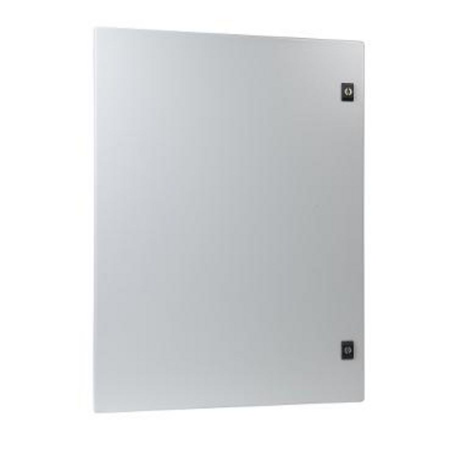Volle deur met slot 1000x600mm RAL7035 Spacial CRN