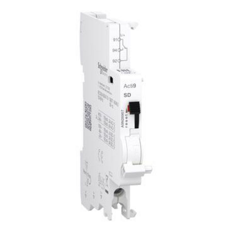 Auxiliary contact Acti9 A9N SD 1 C/O 100mA 6A 24-415VAC 24-1