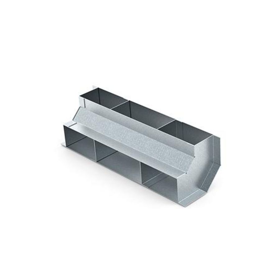 Stijgstuk verzonken vloergoot 290x48 v. Combi90 systeem
