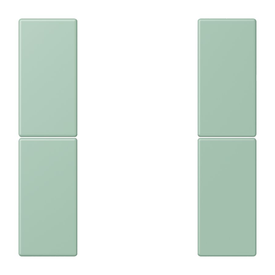 Tastafdekking F50 2-voudig compleet LC32041 KNX