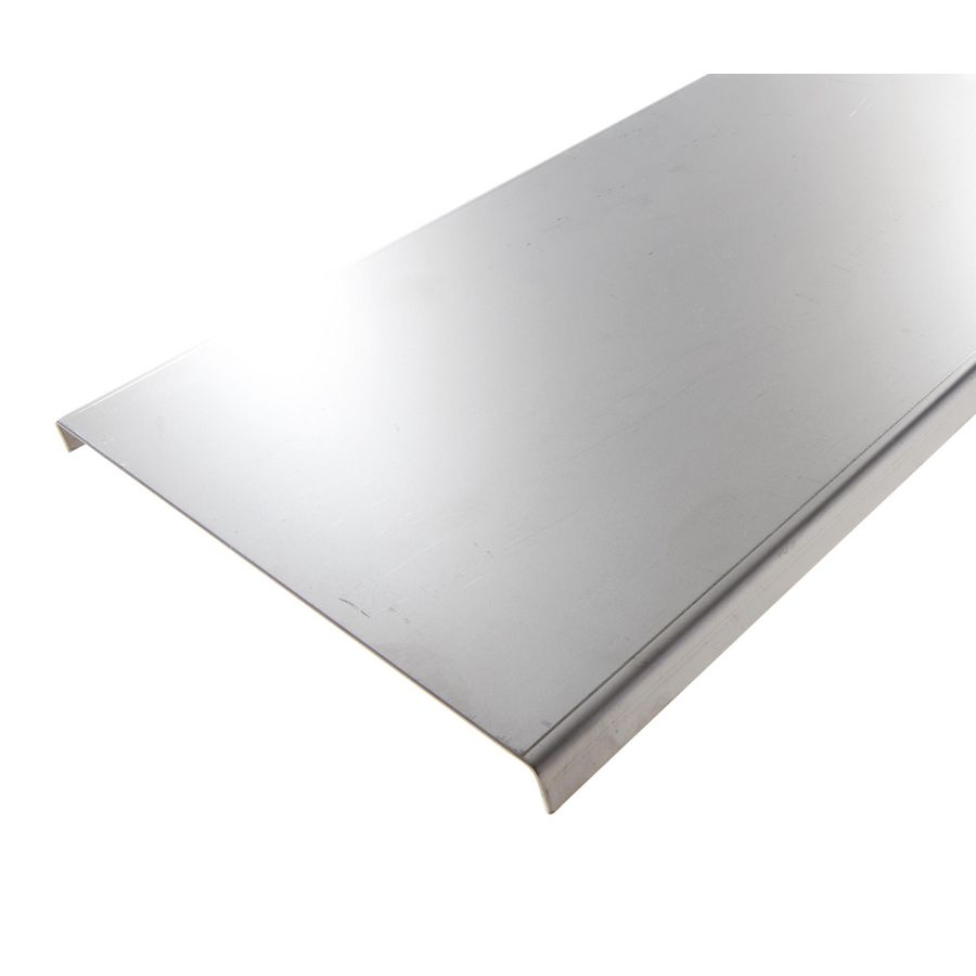Lengte a 3m. Deksel kabelgoot Lock 140 RVS 304