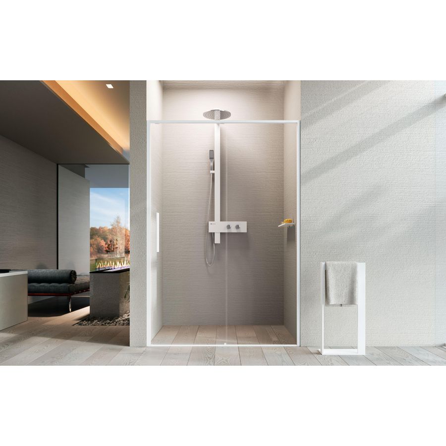 Douchewand Riga 2P 119 RE Verst.119-122Cm HGlas MatCh