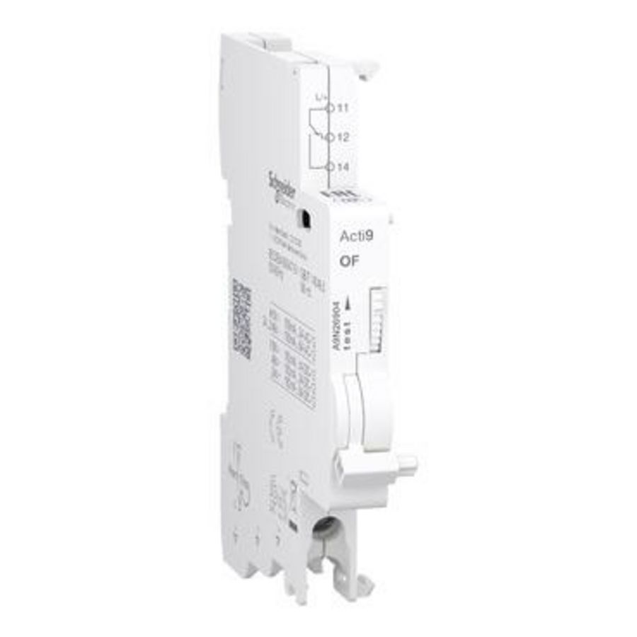 Auxiliary contact Acti9 A9N OF 1 C/O 100mA 6A 24VAC 415VAC