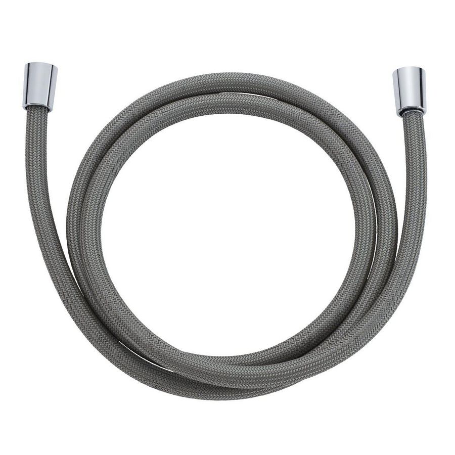 Doucheslang CHROMOLUX ZERO 1/2"/ 200cm Silver Steel waterbesparend 9l/min. 05822097