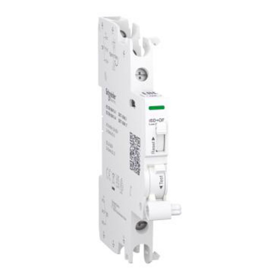 Aux. contact Acti9 A9A iSD+OF 2 C/O 2mA to 100mA 24VAC to 25