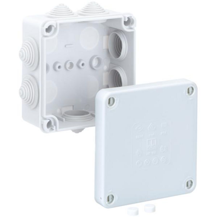 Aftakdoos grijs IP55 aderdoorsnede 62 VVE=20