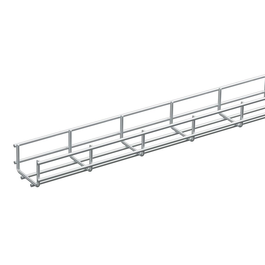 Lengte a 2,5m. Draadgoot 75/55-Ø4mm rvs