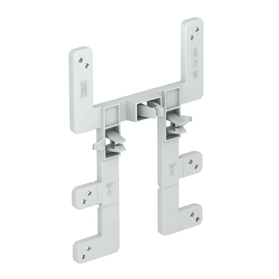 Bevestigingselement T60-T100 draadgoten 139x104mm li VVE=10