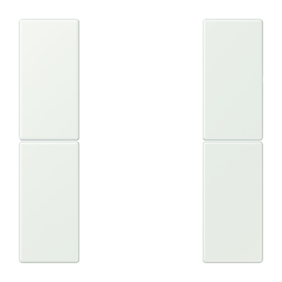 Tastafdekking F50 2-voudig compleet LC32024 KNX