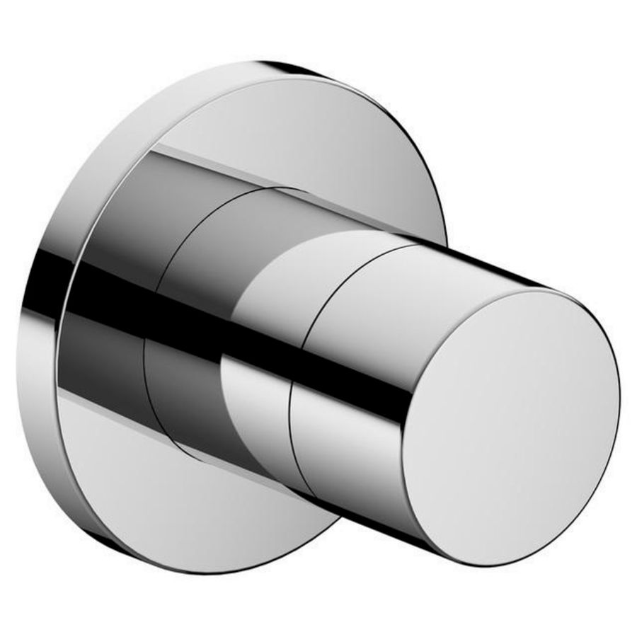 2-weg af- en omstelkraan met ronde rozet 59557010001