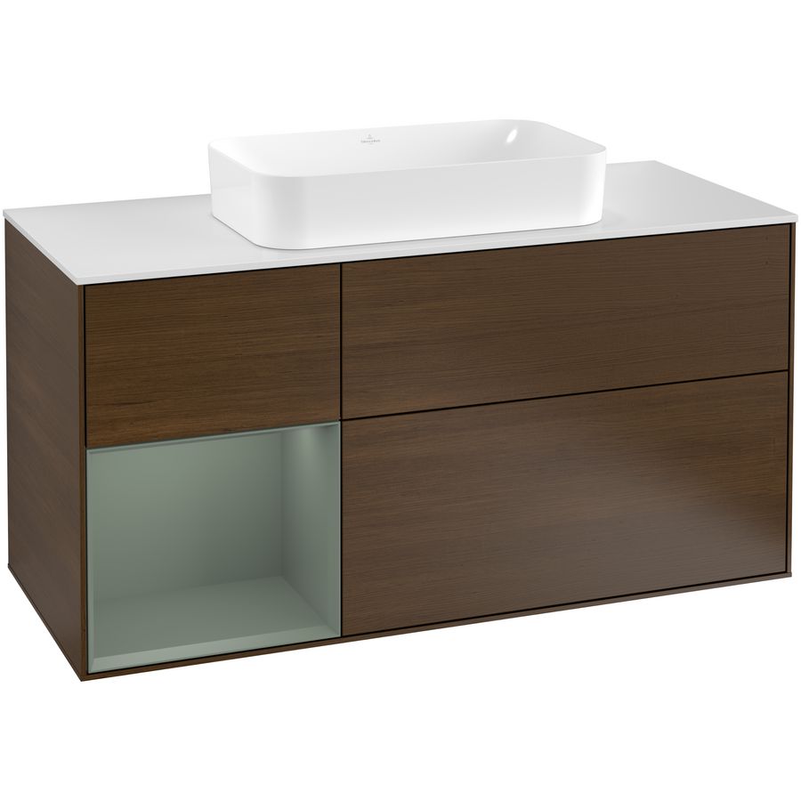 Wastafelonderkast Finion 1200x603x501mm W.Veneer G291GMGN