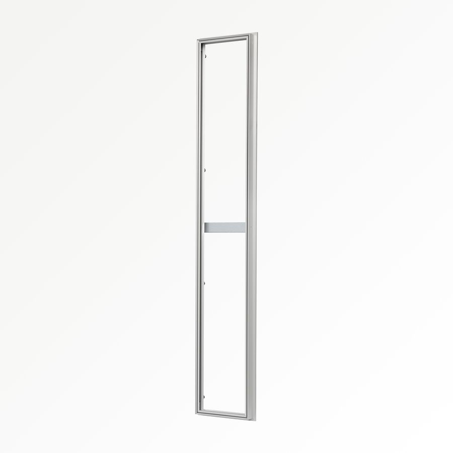 Wandframe Deluxe wit/ organic grijs
