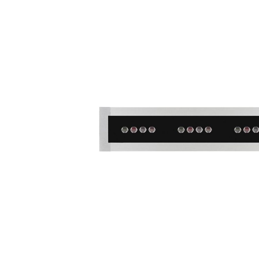 LED-Linear inbouwarmatuur 21W RGBW elliptische Optiek
