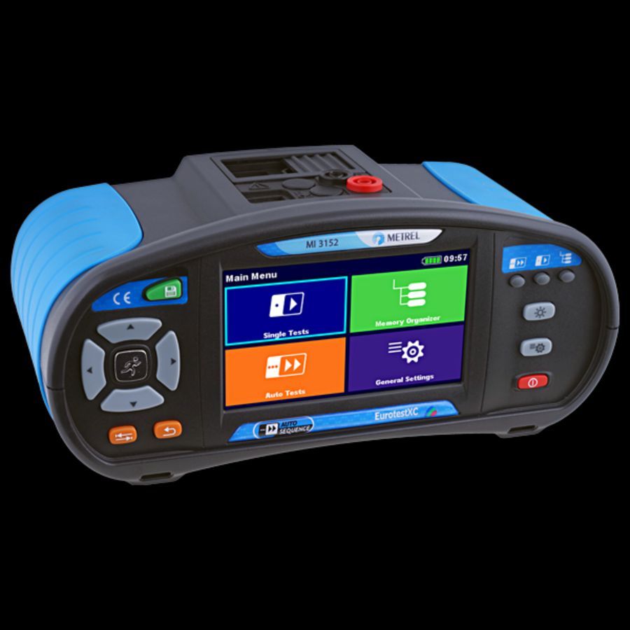 Installatietester Eurotest XC - professionele set NEN 1010
