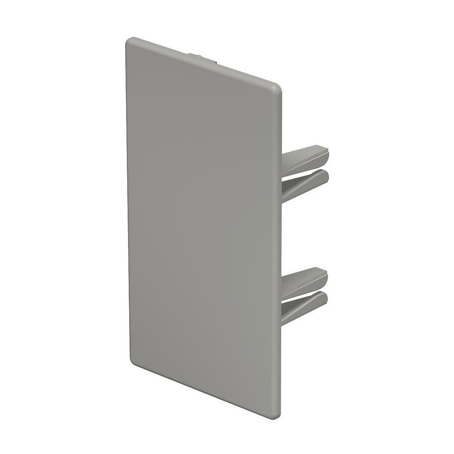 Eindstuk 60x110mm polyvinylchlorid steengrijs VVE=10