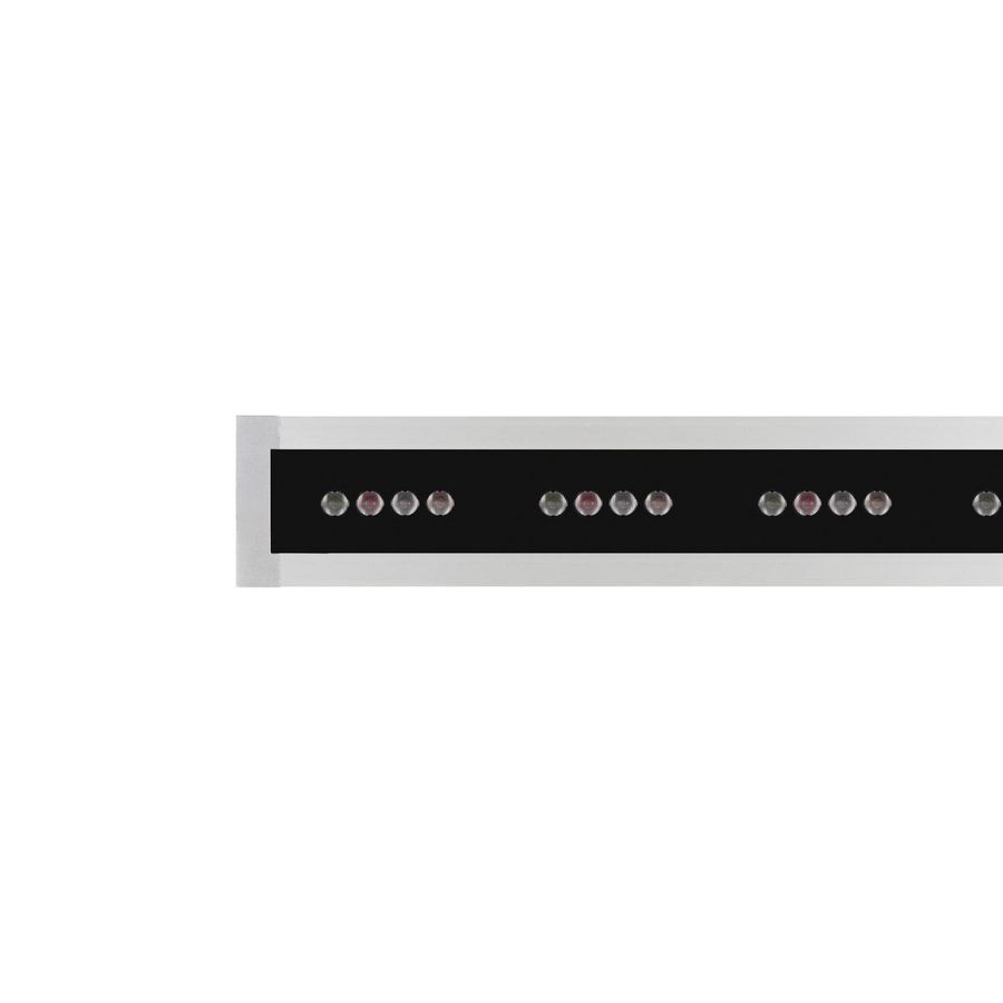 LED-Linear inbouwarmatuur 27W RGBW elliptische Optiek