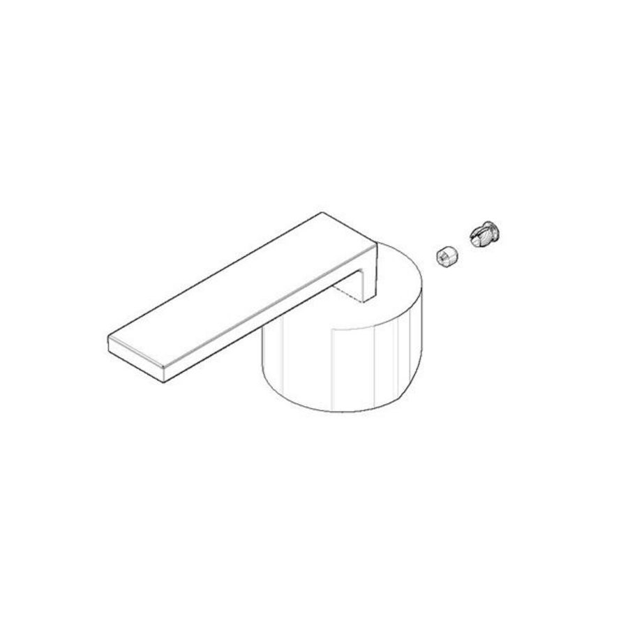 Greep Hendel 47x45x106mm chr