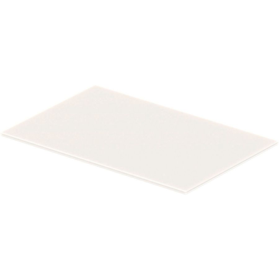 DuraSquare Glazenlegger v.metaalstructuur 420x264x8mm wit