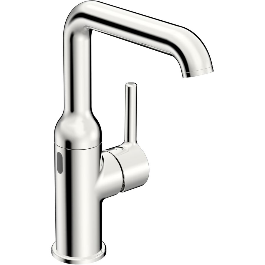 Style, Wastafelkraan eengreeps, zijbediend/Hybride/Opbouw-