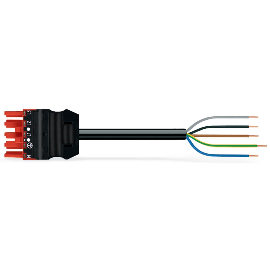 Geconf.aansluitkabel Eca Bus/open einde 771-9975/106-101