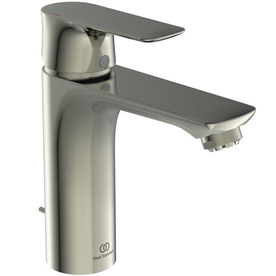 Connect Air wastafelmengkraan grande waste lage druk silver storm (rvs look)