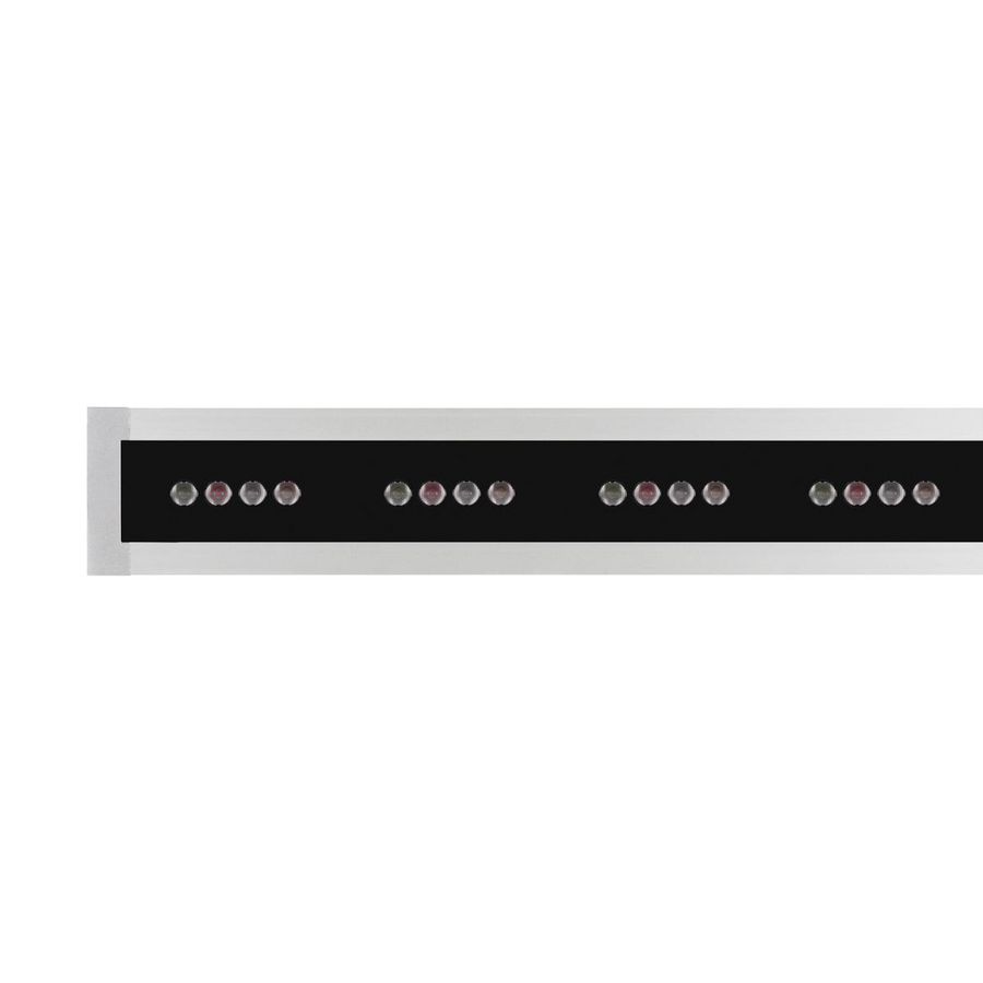 LED-Linear inbouwarmatuur 32W RGBW elliptische Optiek