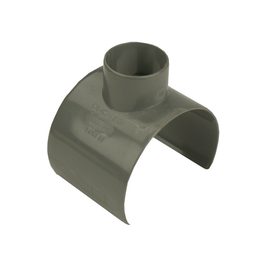 Wadal PVC Klemzadel 110-100x40mm BC grijs