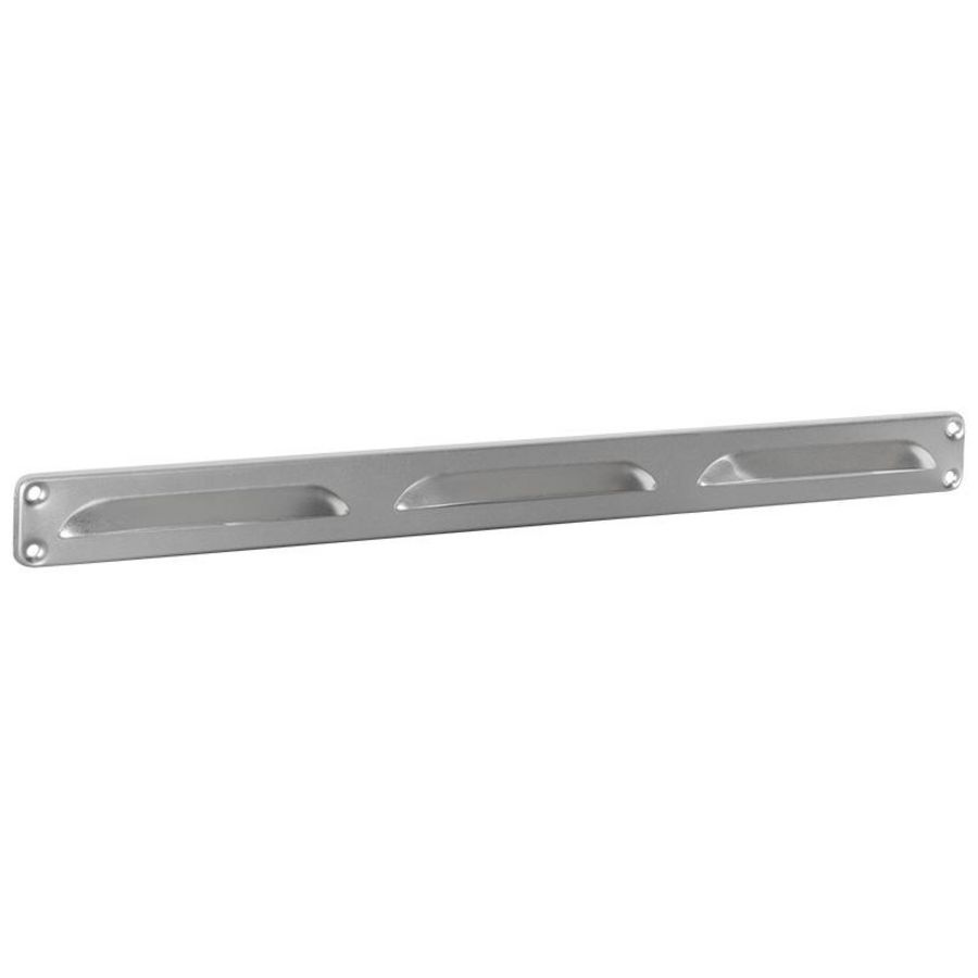 ALU schoepenrooster 370x30mm Blank