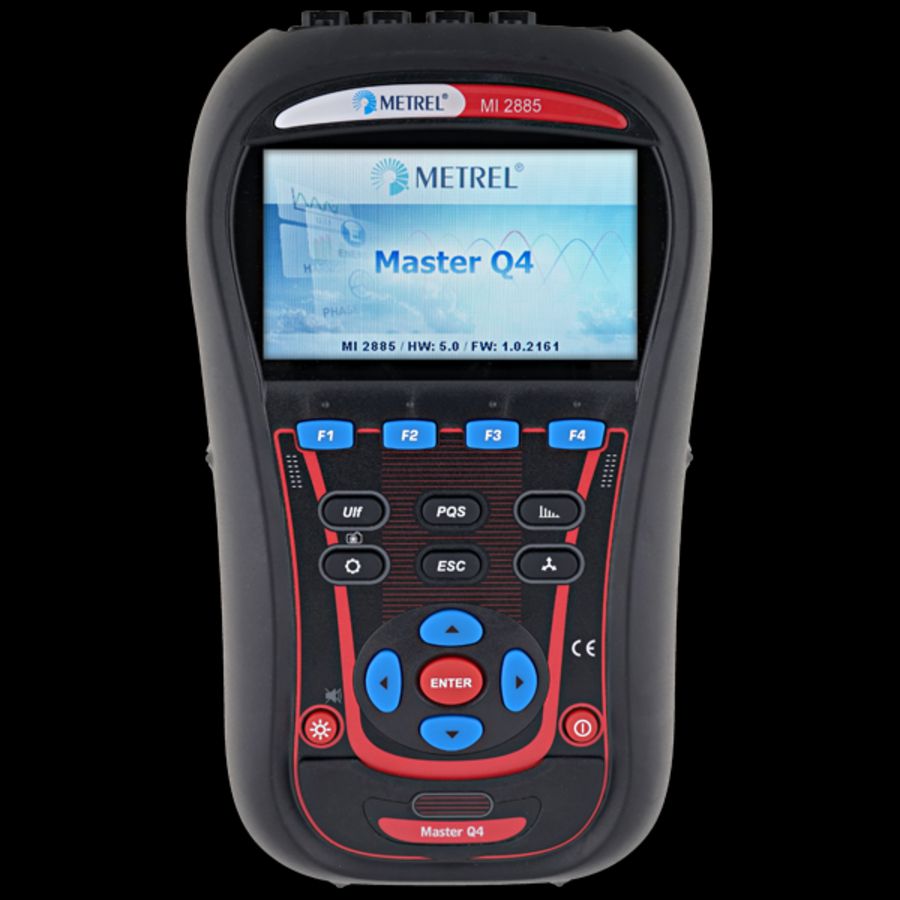 Meetinstrument PQ analyzer MI2885 S 3F incl 4 stroomsensoren