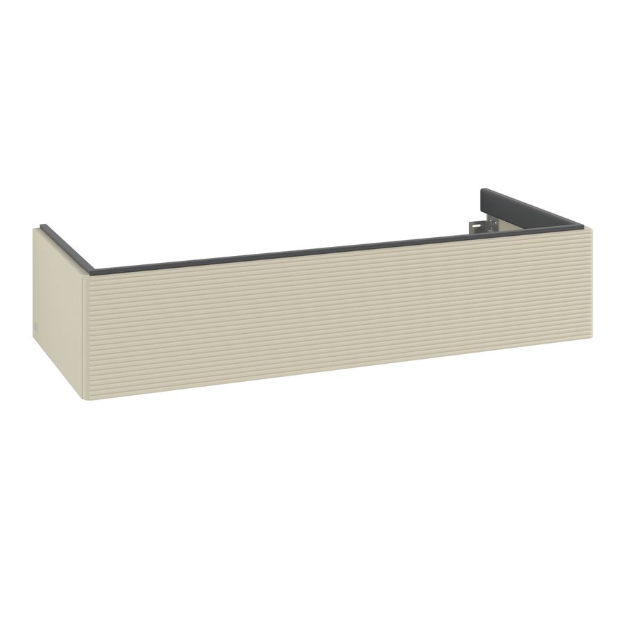 Wastafelonderkast Antao 1188x256x493mm S.Grey Matt Lacquer L03100HJ