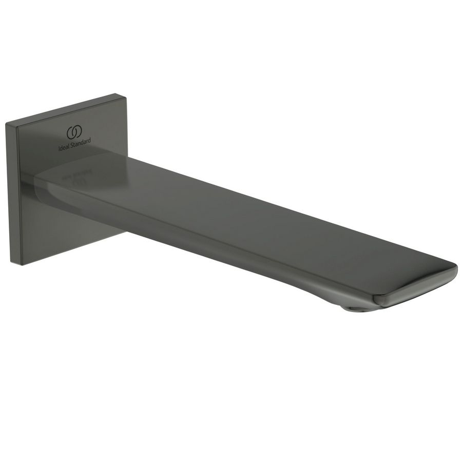 CONCA WALL SPOUT 160MM magnetic grey (grijs)
