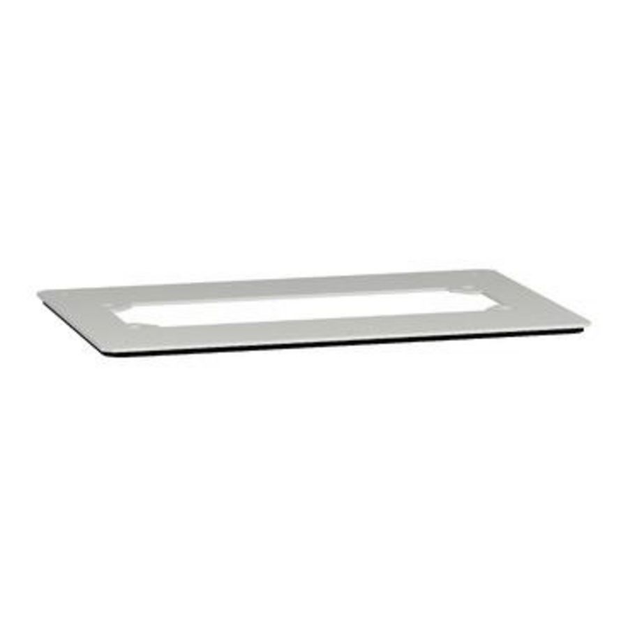 UITG. METALEN WARTELPLAAT IP55 Prisma G