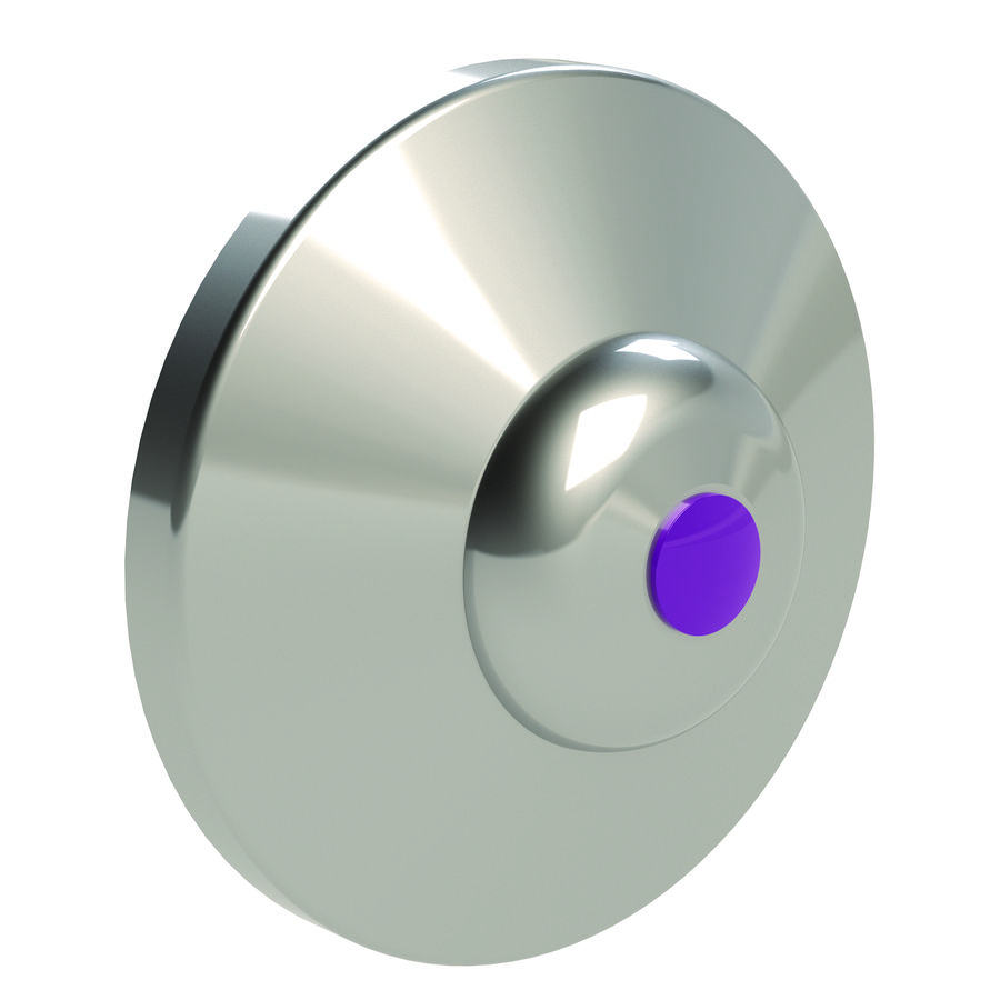 RG120 bedieningsknop van zink opbouwmaten-32mm tbv DN20