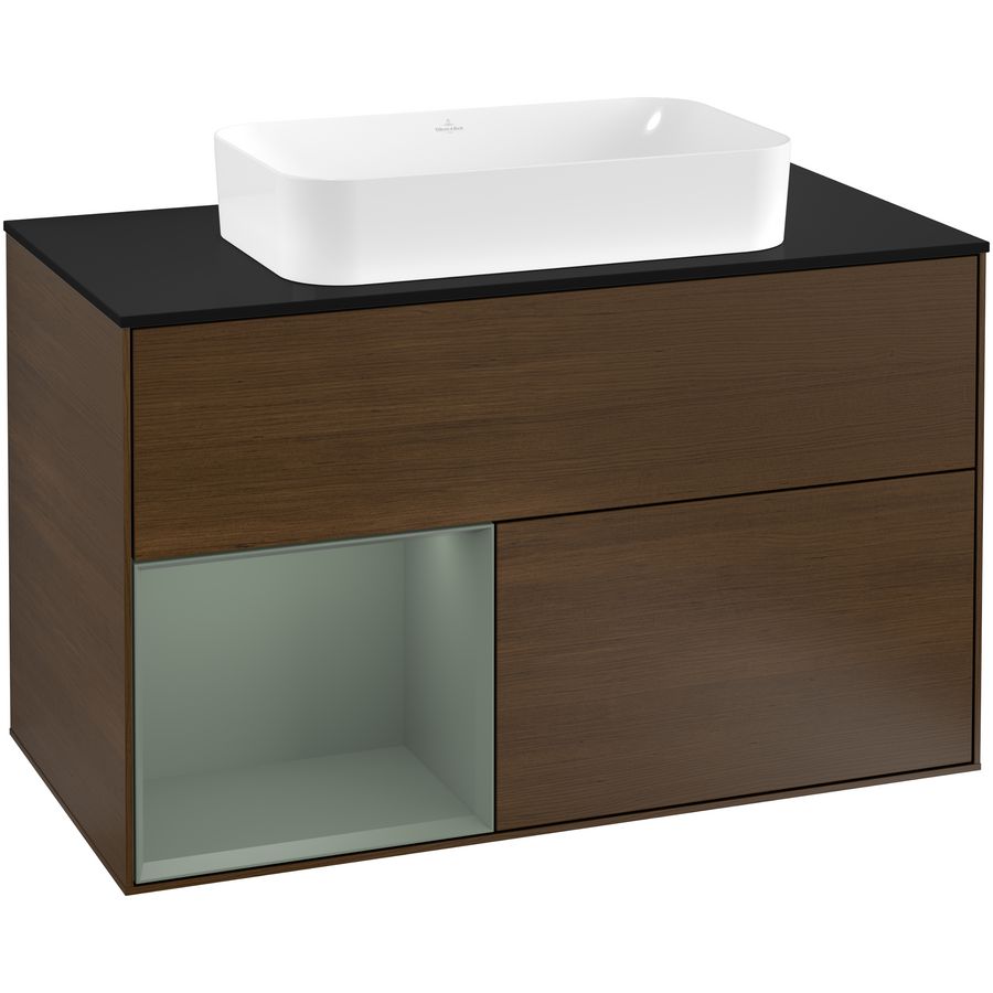Wastafelonderkast Finion 1000x603x501mm W.Veneer G242GMGN