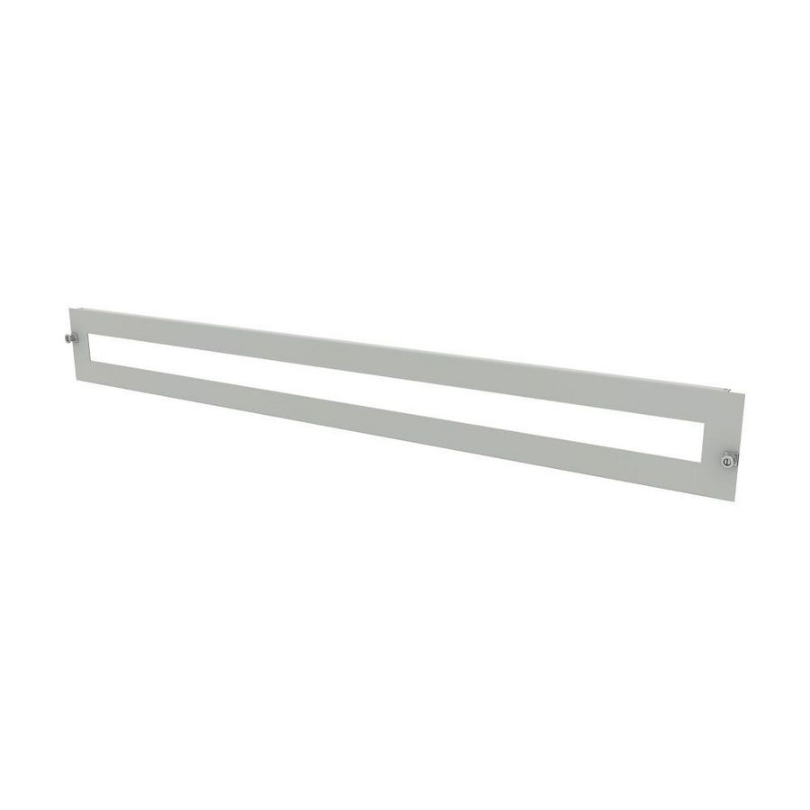 Frontplaat MSW kastbreedte 1200mm H=125mm uitsp. 45mm ProfiS