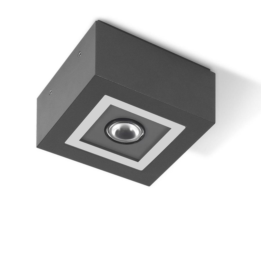 LED-Opbouwarmatuur 3000K 10W statisch cirkelvormige intensie