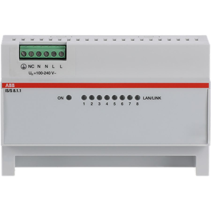 IS/S8.1.1 IP Switch 8 Poorten