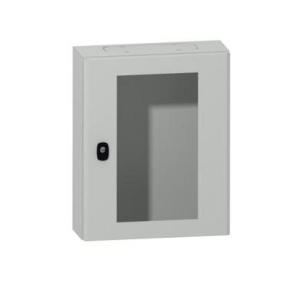 Modulaire kast+ruitdeur- 500x400x150mm IP66/IK10 RAL703 S3DM