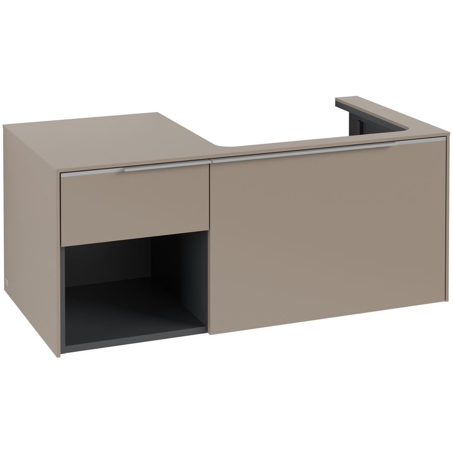 Wastafelonderkast Subway 3.0 1001x422,5x516mm Taupe C57100VM