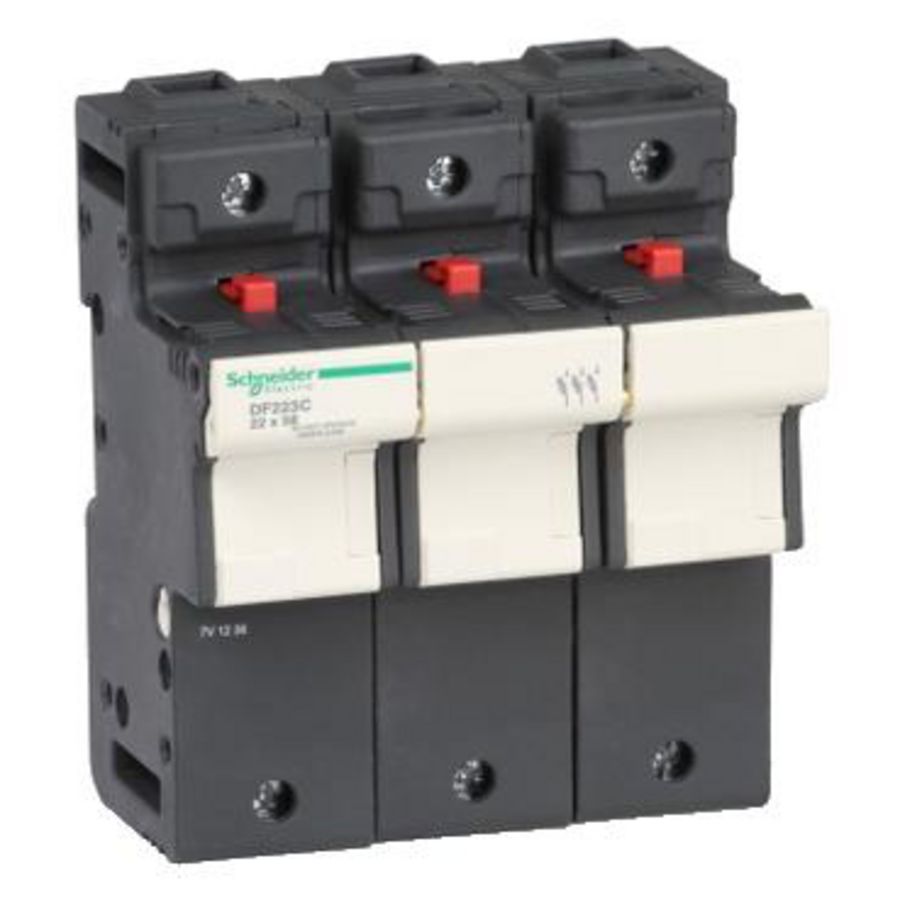 Zekeringhouder 3M -125A Zekeringmaat 22x58mm TeSys VVE=2